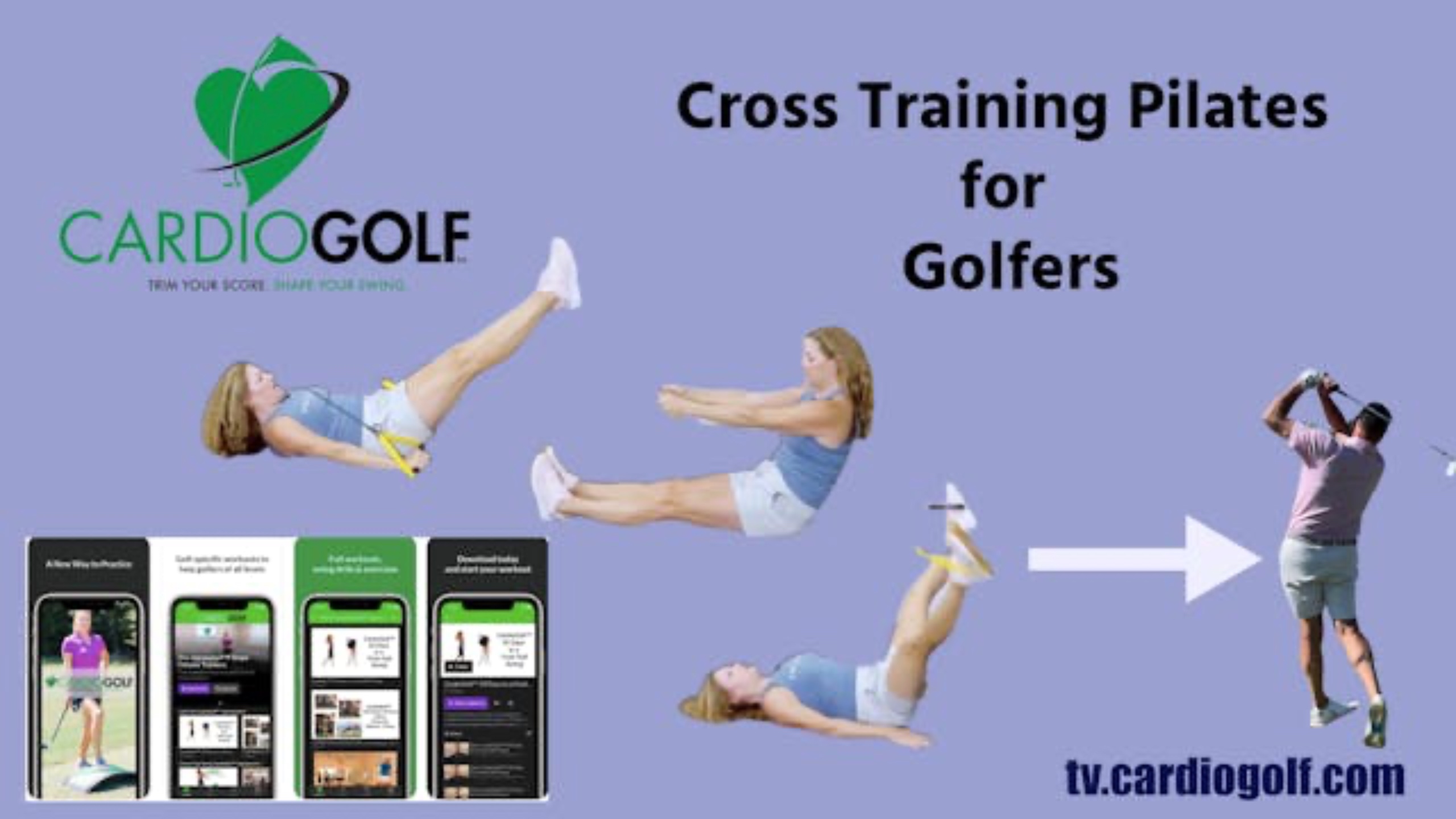 CardioGolf® Cross Training Pilates for Golfers. CardioGolf.com